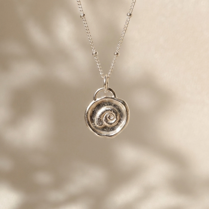 Logo necklace - large